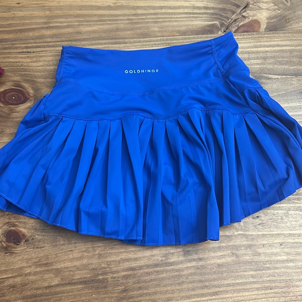 Royal blue gold hinge